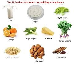 Contoh-contoh makanan yang mengandungi sumber kalsium