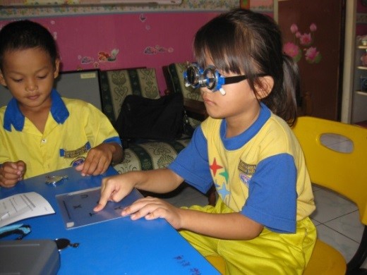 ‘Pre-school Eye Screening’ program were performed to detect refractive errors in early stage1
