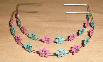 fake human teeth beads